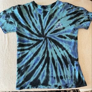 Tie Dye Huf T Shirt